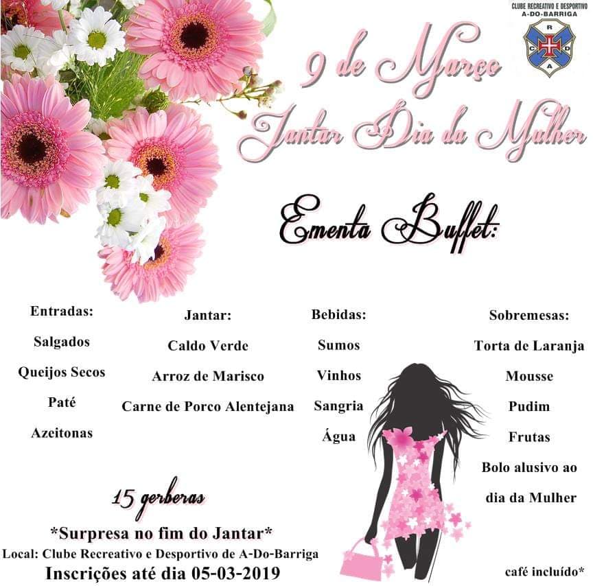 Jantar «Dia da Mulher»