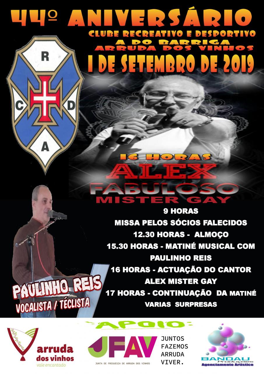 44.º Aniversário do CRD A-do-Barriga