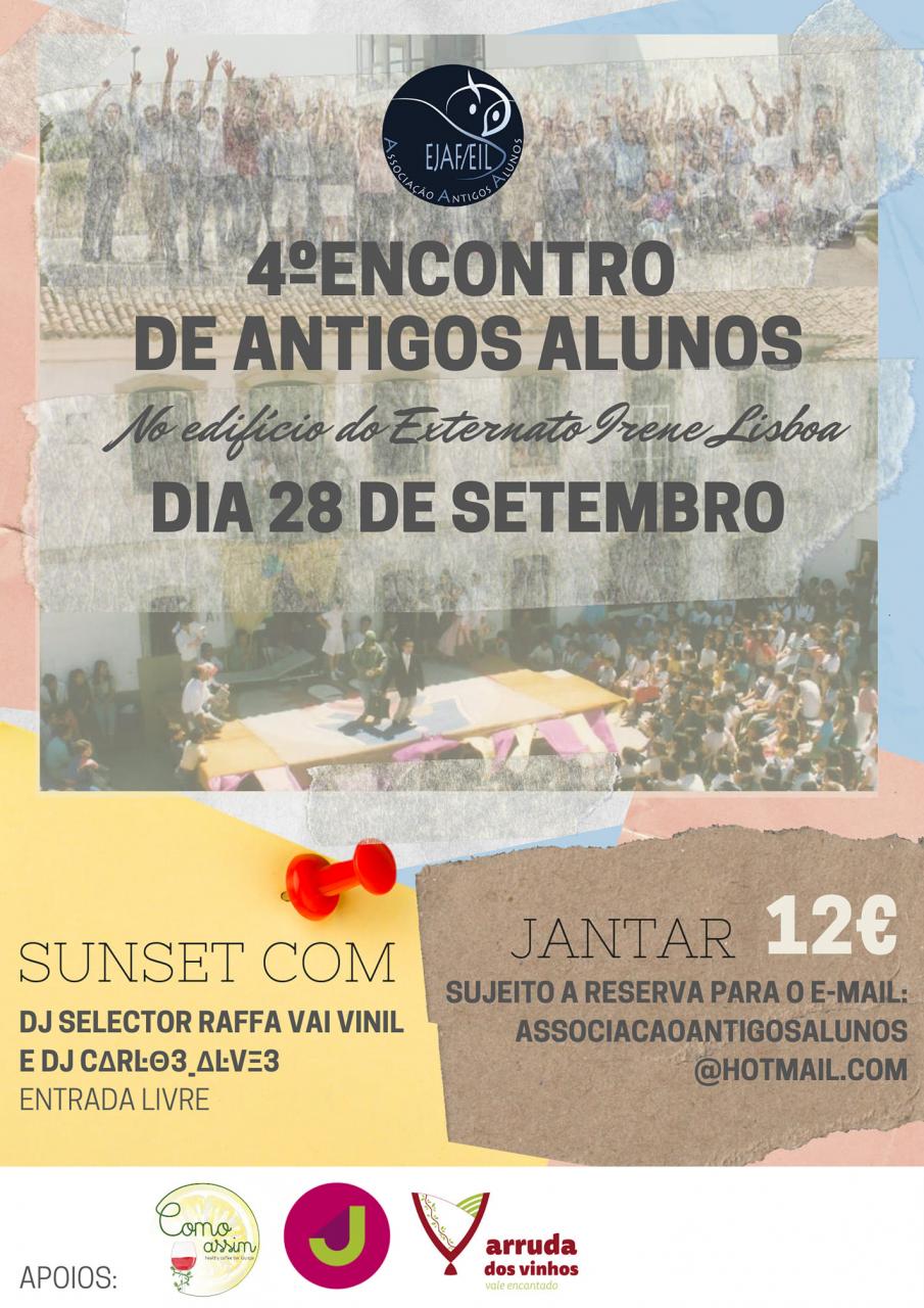 4.º Encontro de Antigos Alunos do EJAF