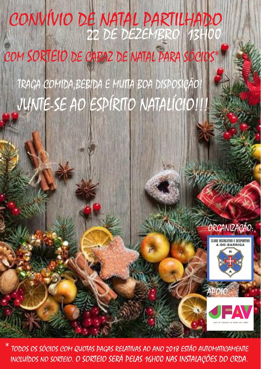 Convívio de Natal Partilhado | CRD A-do-Barriga